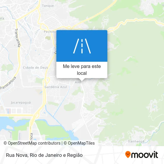 Rua Nova mapa