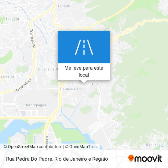 Rua Pedra Do Padre mapa