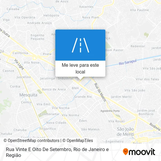 Rua Vinte E Oito De Setembro mapa