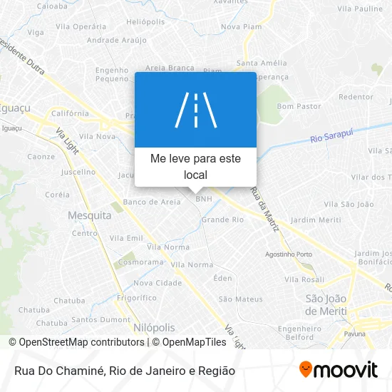 Rua Do Chaminé mapa