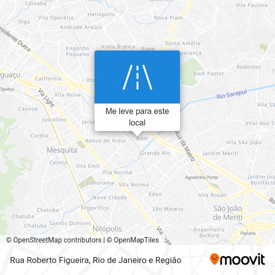 Rua Roberto Figueira mapa