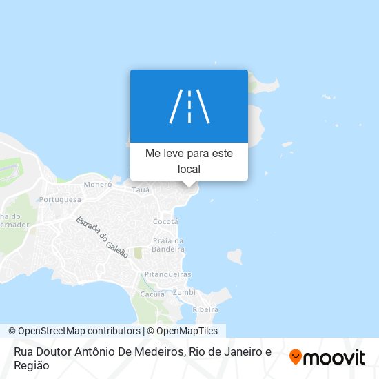 Rua Doutor Antônio De Medeiros mapa