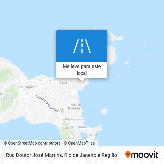 Rua Doutor José Martins mapa