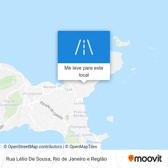 Rua Lélio De Sousa mapa