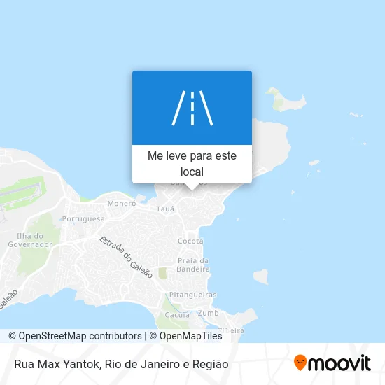 Rua Max Yantok mapa