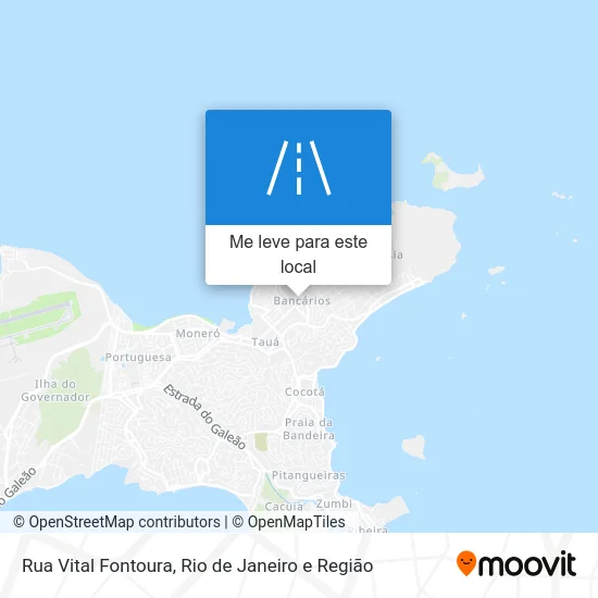 Rua Vital Fontoura mapa