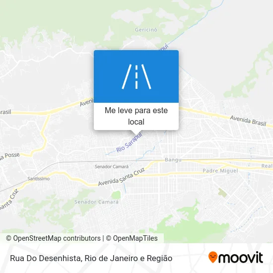 Rua Do Desenhista mapa