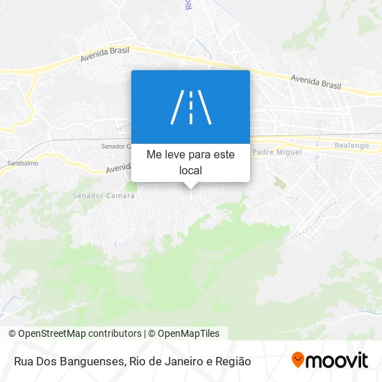 Rua Dos Banguenses mapa