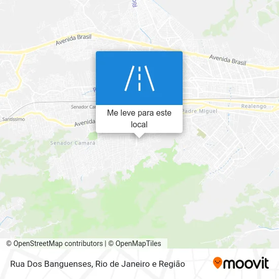 Rua Dos Banguenses mapa