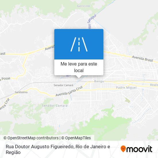 Rua Doutor Augusto Figueiredo mapa