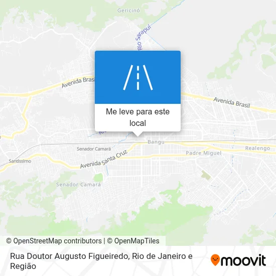 Rua Doutor Augusto Figueiredo mapa