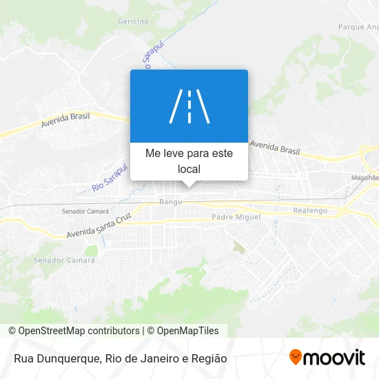 Rua Dunquerque mapa