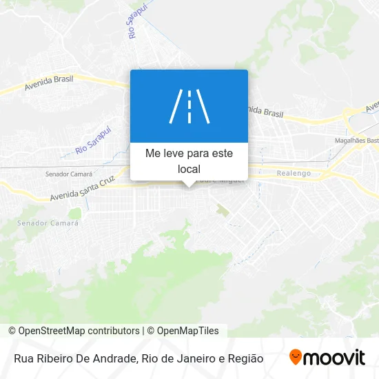 Rua Ribeiro De Andrade mapa