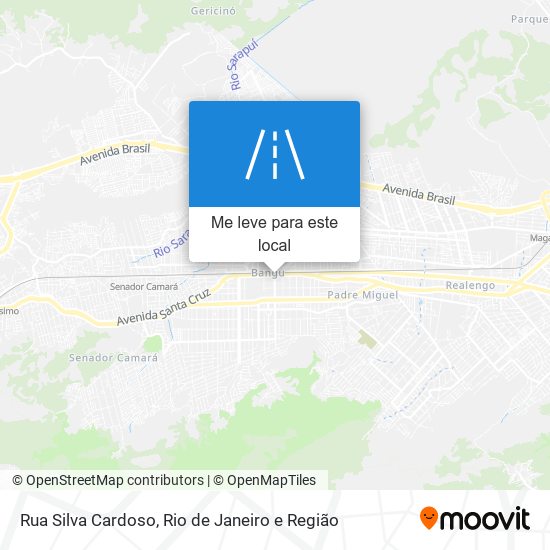 Rua Silva Cardoso mapa