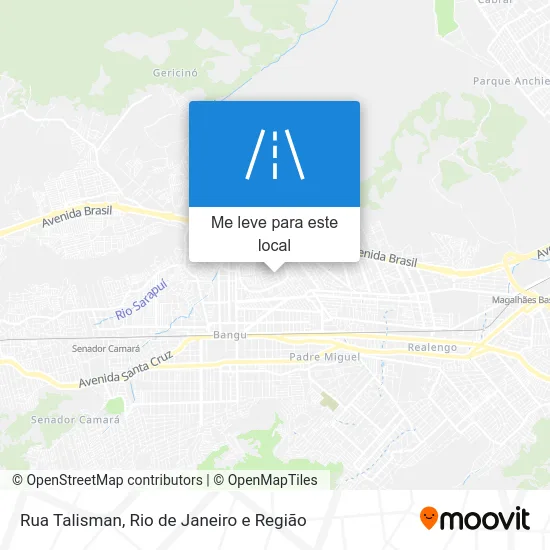 Rua Talisman mapa