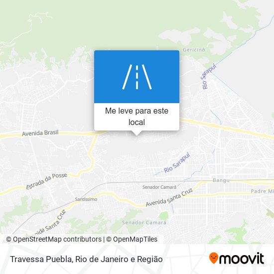 Travessa Puebla mapa