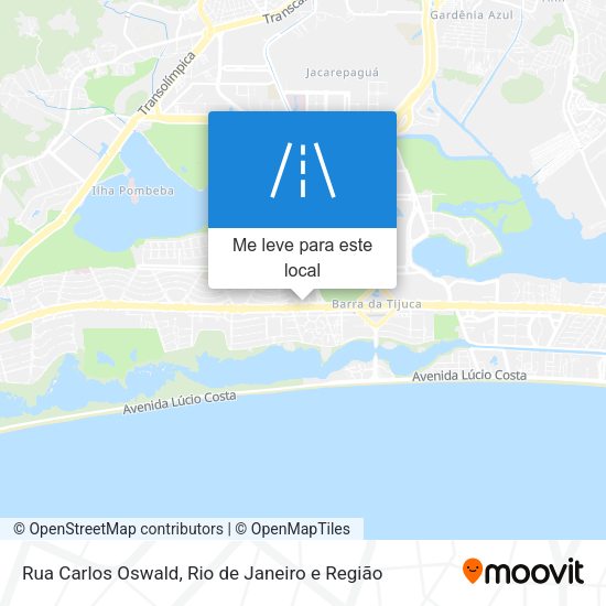 Rua Carlos Oswald mapa