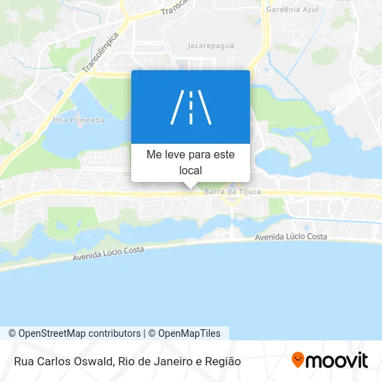 Rua Carlos Oswald mapa