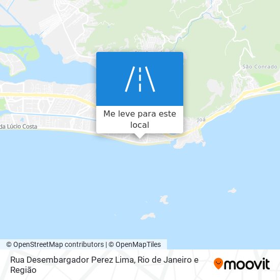 Rua Desembargador Perez Lima mapa