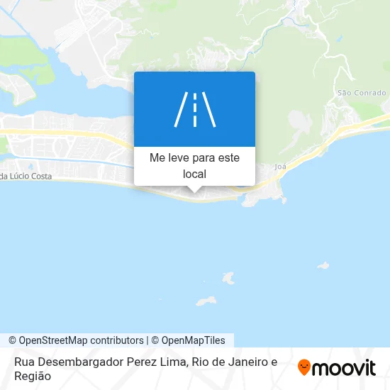 Rua Desembargador Perez Lima mapa