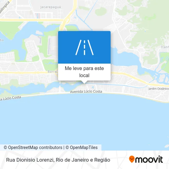 Rua Dionisio Lorenzi mapa