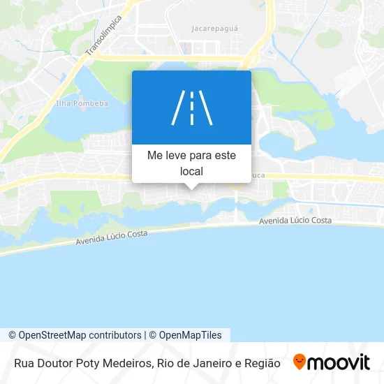 Rua Doutor Poty Medeiros mapa