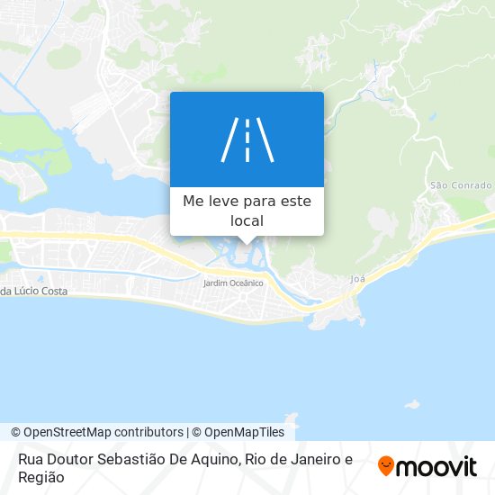 Rua Doutor Sebastião De Aquino mapa