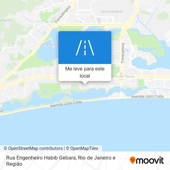 Rua Engenheiro Habib Gebara mapa