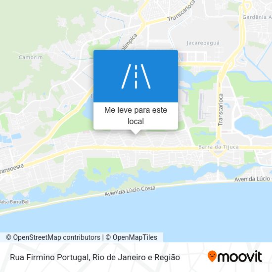 Rua Firmino Portugal mapa