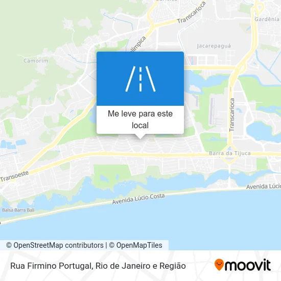 Rua Firmino Portugal mapa