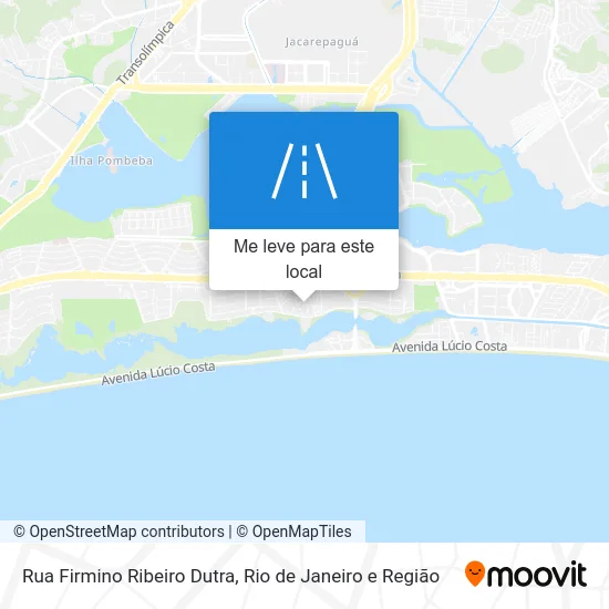 Rua Firmino Ribeiro Dutra mapa