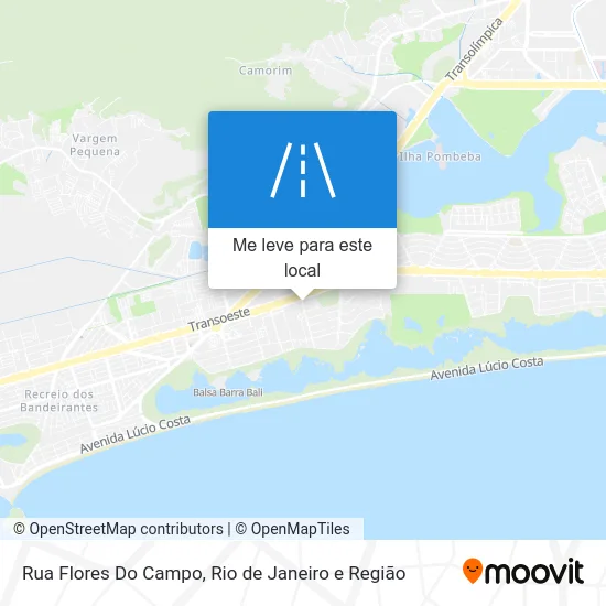 Rua Flores Do Campo mapa