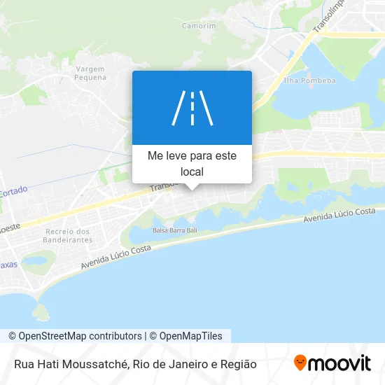 Rua Hati Moussatché mapa