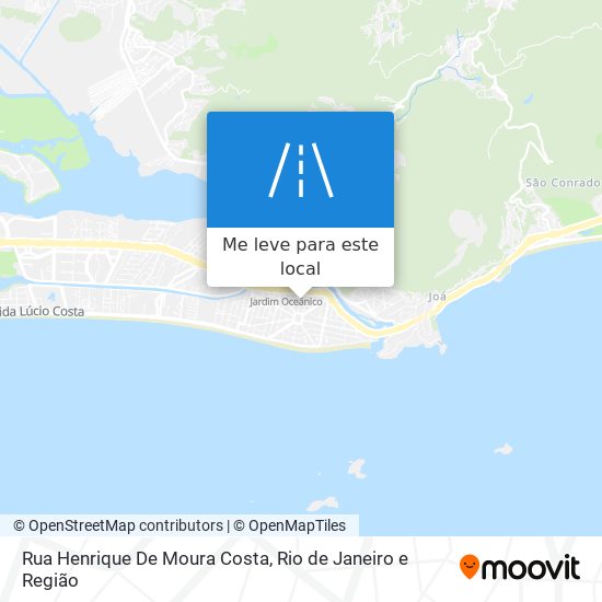 Rua Henrique De Moura Costa mapa