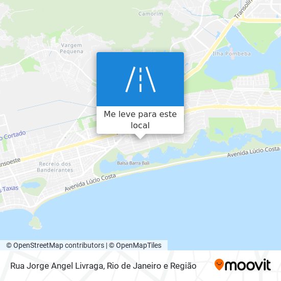 Rua Jorge Angel Livraga mapa
