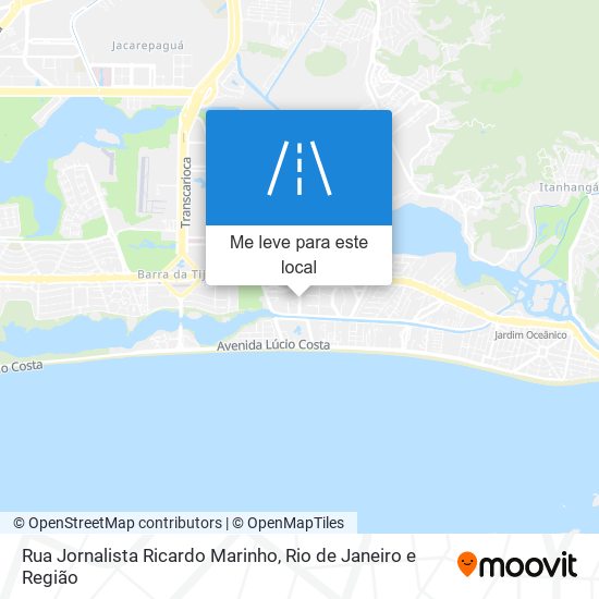 Rua Jornalista Ricardo Marinho mapa