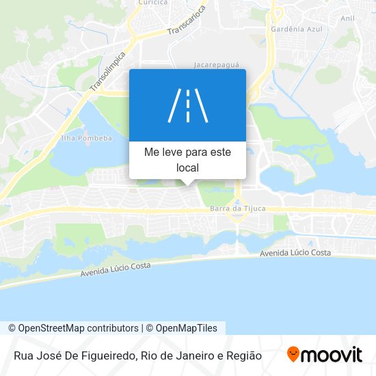 Rua José De Figueiredo mapa