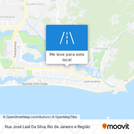Rua José Leal Da Silva mapa
