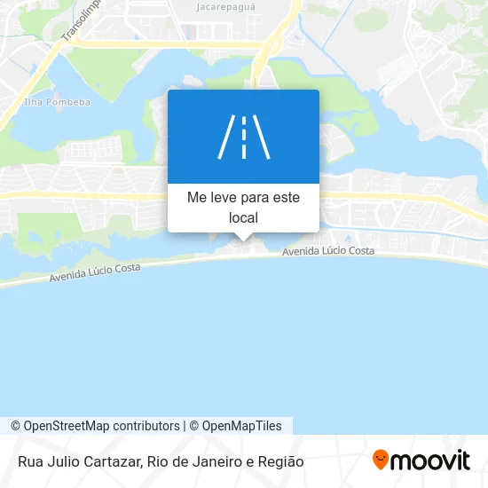 Rua Julio Cartazar mapa