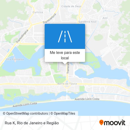 Rua K mapa