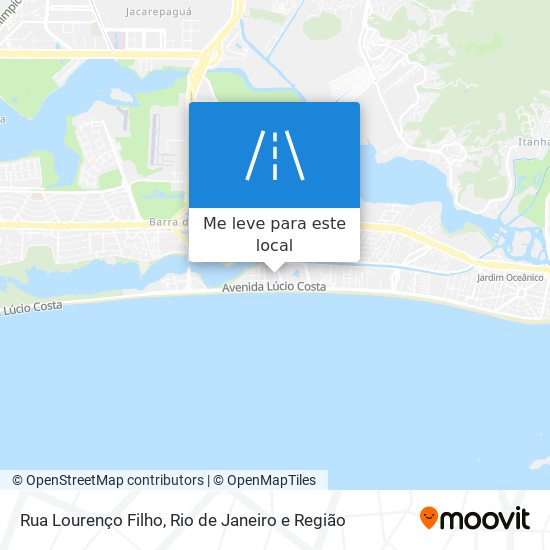 Rua Lourenço Filho mapa