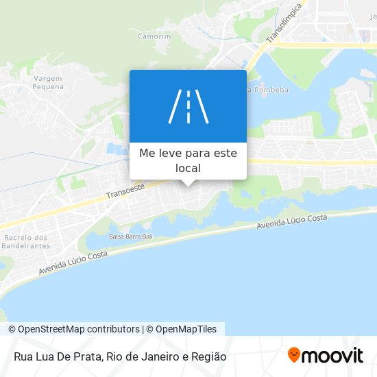 Rua Lua De Prata mapa