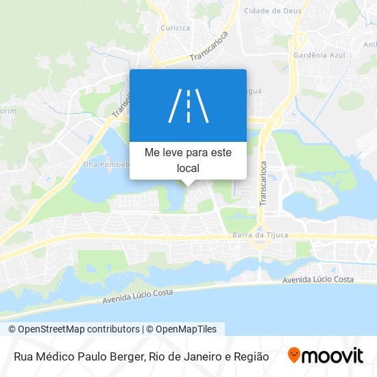 Rua Médico Paulo Berger mapa