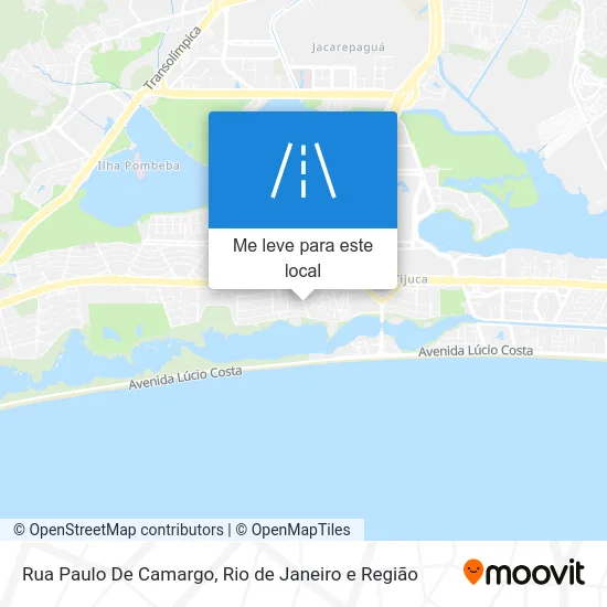 Rua Paulo De Camargo mapa
