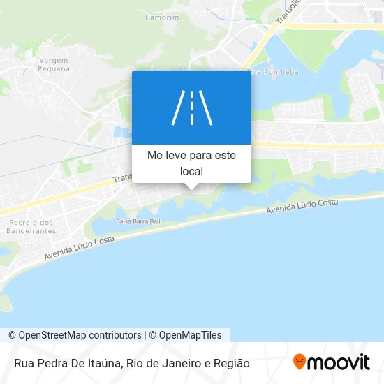 Rua Pedra De Itaúna mapa