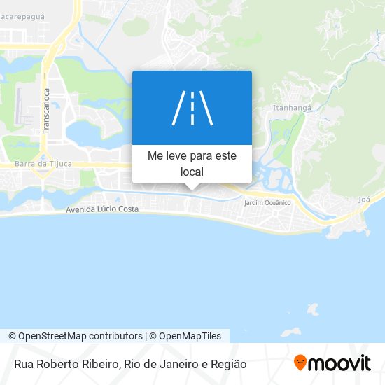 Rua Roberto Ribeiro mapa