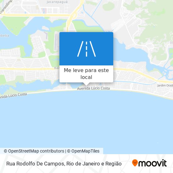 Rua Rodolfo De Campos mapa