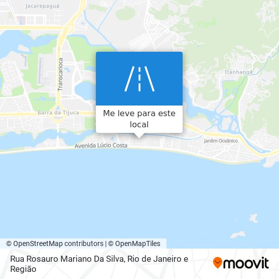 Rua Rosauro Mariano Da Silva mapa