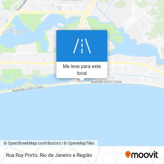 Rua Ruy Porto mapa