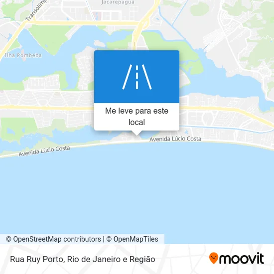Rua Ruy Porto mapa